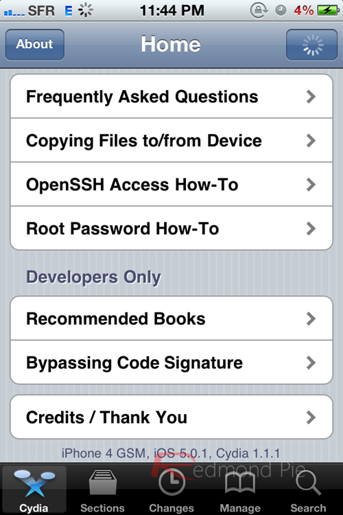 Jailbreak iOS 5.0.1