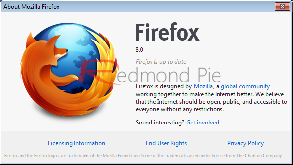 Windows 8 Firefox 9 full