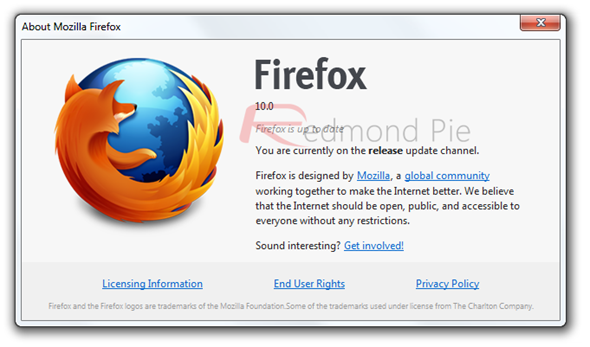 Firefox 10 Firefox 10