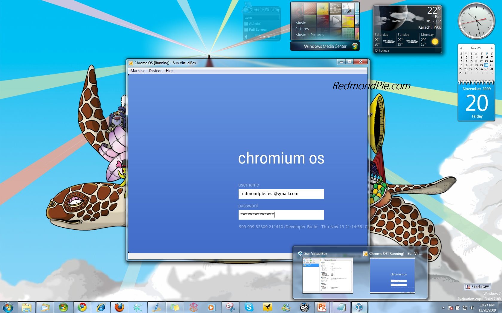 how to install chrome os in windows 7